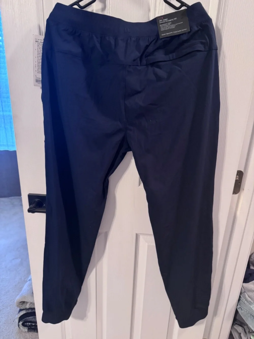 Lululemon ABC Joggers Navy Large 34x32 NWT